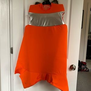 Kids Halloween costume. Traffic cone. Target brand.